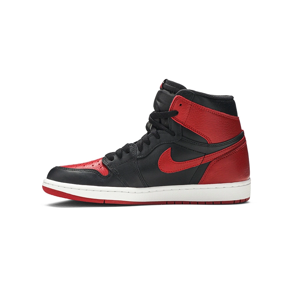 AIR JORDAN 1 RETRO HIGH OG BANNED 2016 RELEASE 555088 001,AIR JORDAN 1 HIGH,Air Jordan