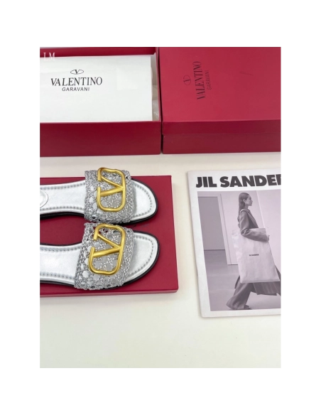 Valentino slippers 073,Valentino Slippers,Slides Slippers,More Brands