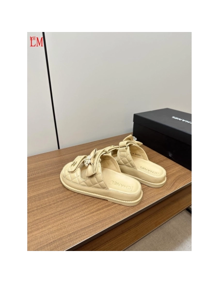 Chanel Slippers 002,Chanel Slippers,Slides Slippers,More Brands