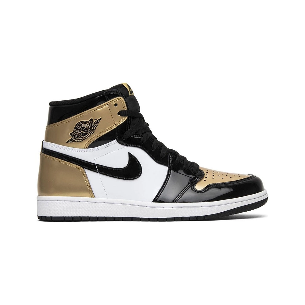 AIR JORDAN 1 RETRO HIGH OG NRG GOLD TOE 861428 007,AIR JORDAN 1 HIGH,Air Jordan