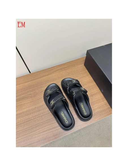 Chanel Slippers 005,Chanel Slippers,Slides Slippers,More Brands