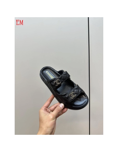 Chanel Slippers 005,Chanel Slippers,Slides Slippers,More Brands