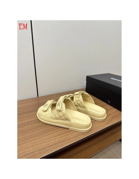 Chanel Slippers 007,Chanel Slippers,Slides Slippers,More Brands