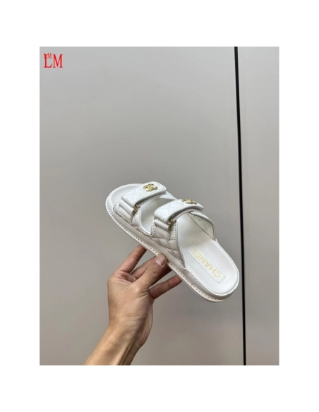 Chanel Slippers 008,Chanel Slippers,Slides Slippers,More Brands