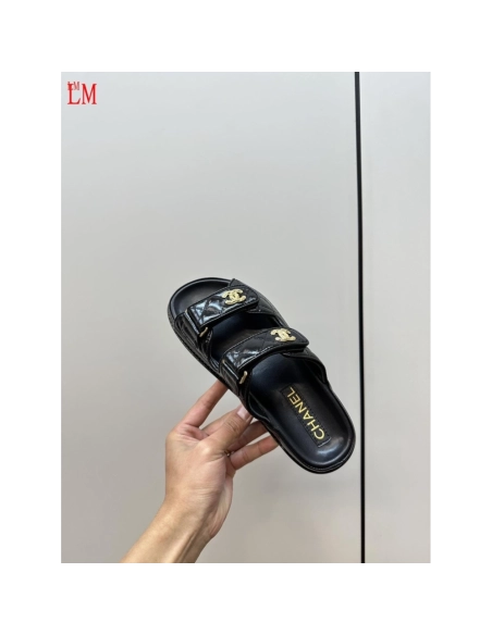 Chanel Slippers 009,Chanel Slippers,Slides Slippers,More Brands