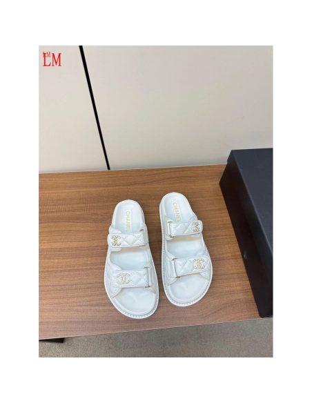 Chanel Slippers 012,Chanel Slippers,Slides Slippers,More Brands