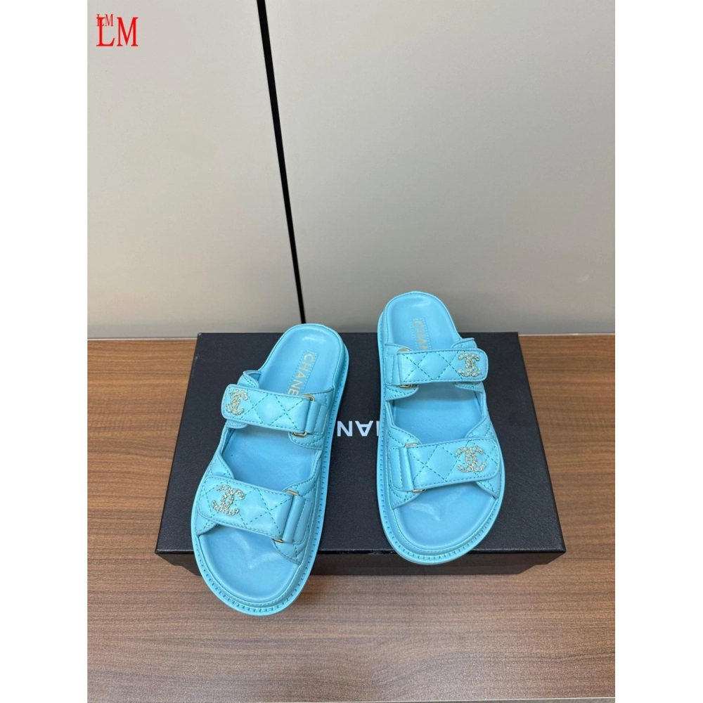 Chanel Slippers 014,Chanel Slippers,Slides Slippers,More Brands