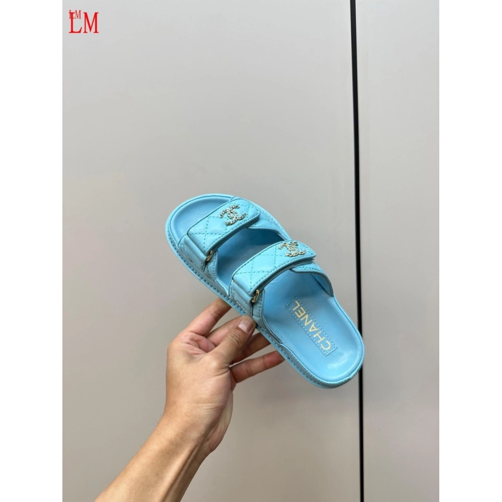 Chanel Slippers 014,Chanel Slippers,Slides Slippers,More Brands