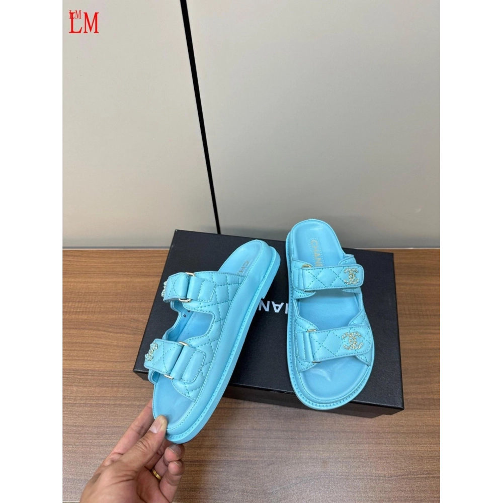 Chanel Slippers 014,Chanel Slippers,Slides Slippers,More Brands