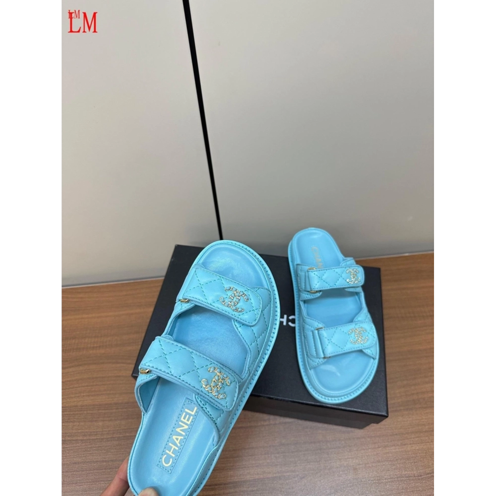 Chanel Slippers 014,Chanel Slippers,Slides Slippers,More Brands