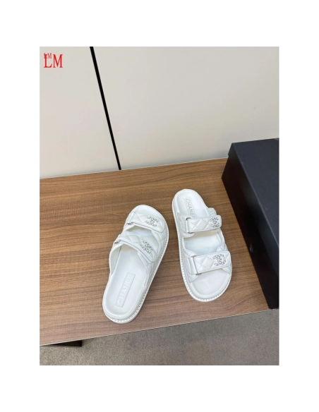 Chanel Slippers 011,Chanel Slippers,Slides Slippers,More Brands