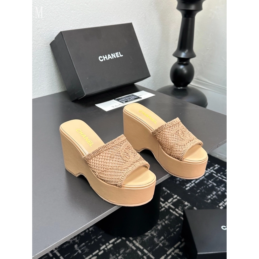 Chanel Slippers 020,Chanel Slippers,Slides Slippers,More Brands