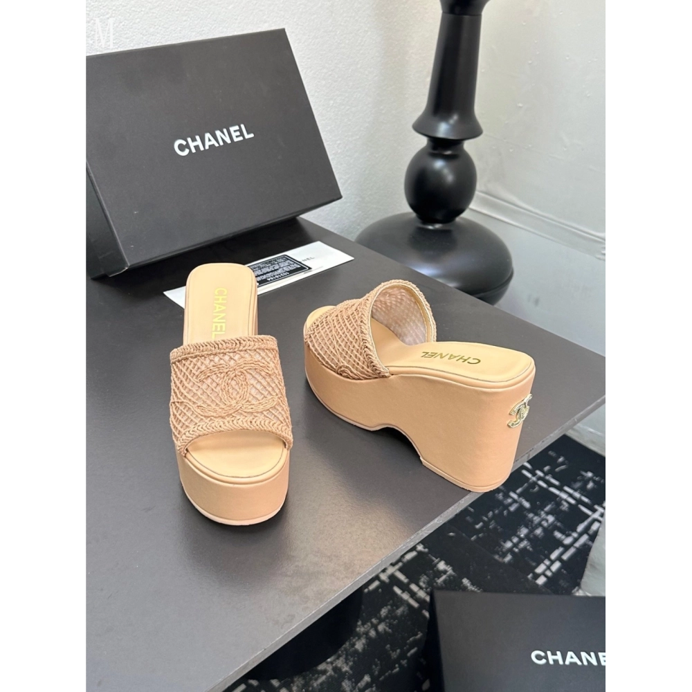 Chanel Slippers 020,Chanel Slippers,Slides Slippers,More Brands