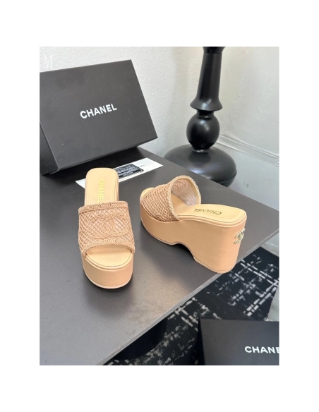 Chanel Slippers 020,Chanel Slippers,Slides Slippers,More Brands