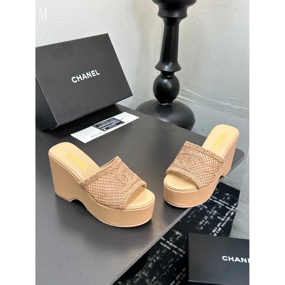 Chanel Slippers 020,Chanel Slippers,Slides Slippers,More Brands