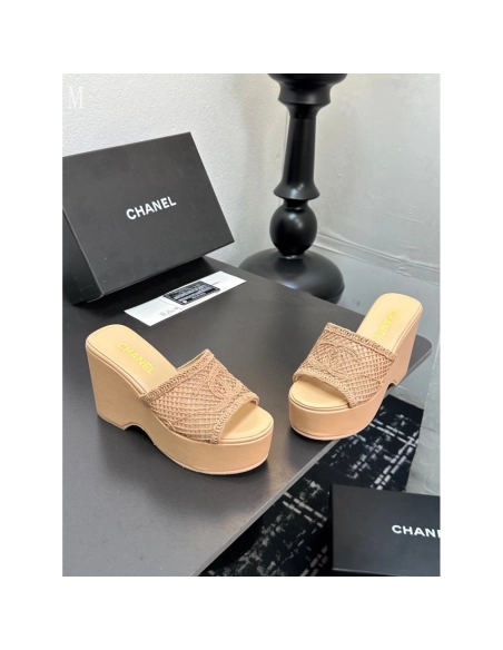 Chanel Slippers 020,Chanel Slippers,Slides Slippers,More Brands