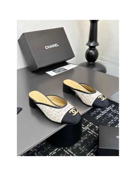 Chanel Slippers 021,Chanel Slippers,Slides Slippers,More Brands