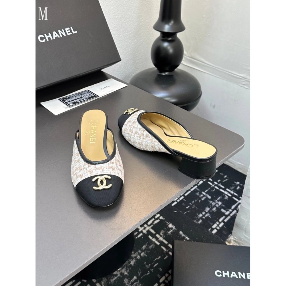 Chanel Slippers 021,Chanel Slippers,Slides Slippers,More Brands