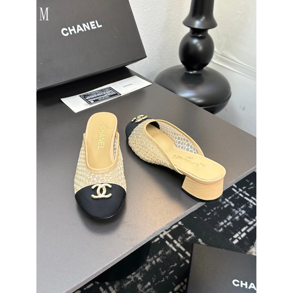 Chanel Slippers 022,Chanel Slippers,Slides Slippers,More Brands