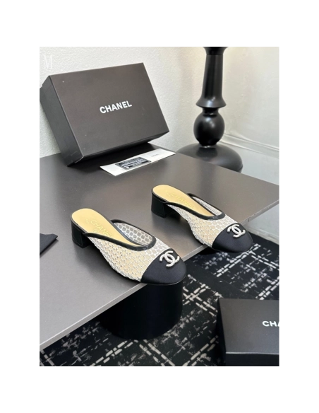 Chanel Slippers 023,Chanel Slippers,Slides Slippers,More Brands