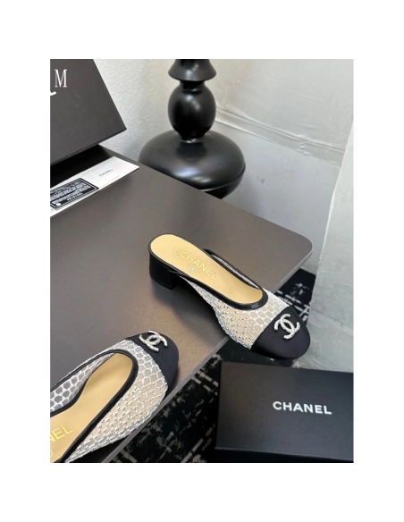 Chanel Slippers 023,Chanel Slippers,Slides Slippers,More Brands