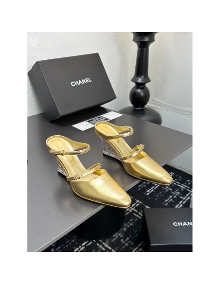 Chanel Slippers 031,Chanel Slippers,Slides Slippers,More Brands