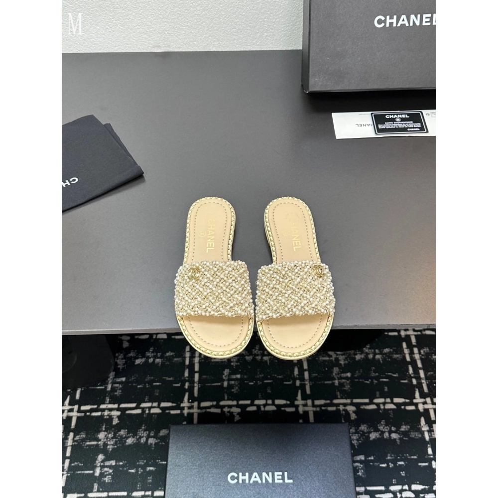 Chanel Slippers 036,Chanel Slippers,Slides Slippers,More Brands
