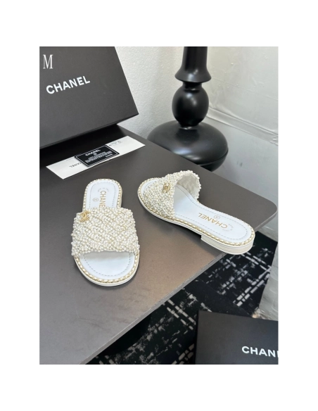 Chanel Slippers 038,Chanel Slippers,Slides Slippers,More Brands