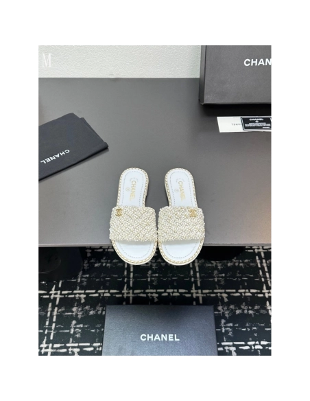 Chanel Slippers 038,Chanel Slippers,Slides Slippers,More Brands