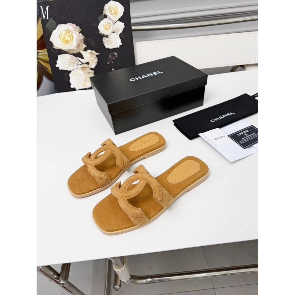 Chanel Slippers 129,Chanel Slippers,Slides Slippers,More Brands
