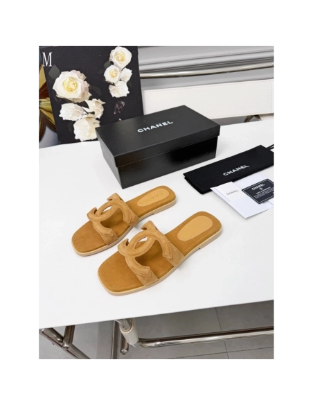 Chanel Slippers 129,Chanel Slippers,Slides Slippers,More Brands