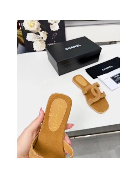 Chanel Slippers 129,Chanel Slippers,Slides Slippers,More Brands