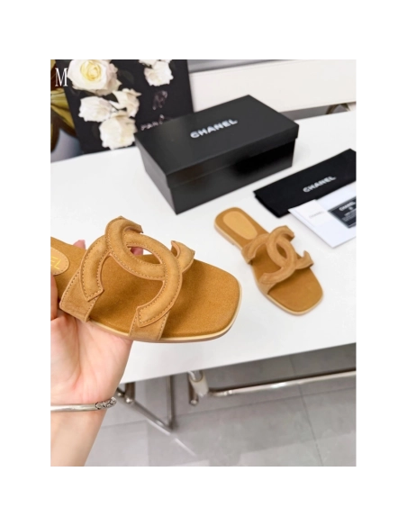 Chanel Slippers 129,Chanel Slippers,Slides Slippers,More Brands
