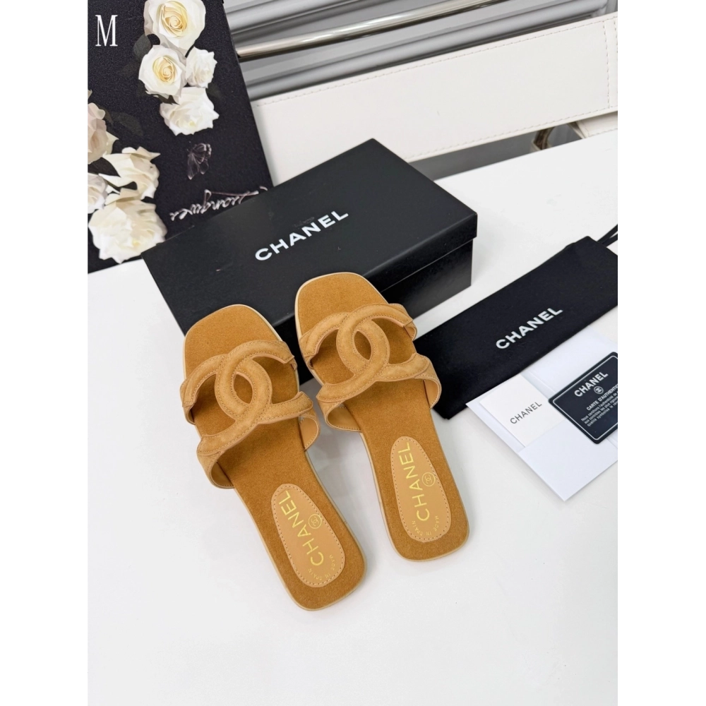 Chanel Slippers 129,Chanel Slippers,Slides Slippers,More Brands