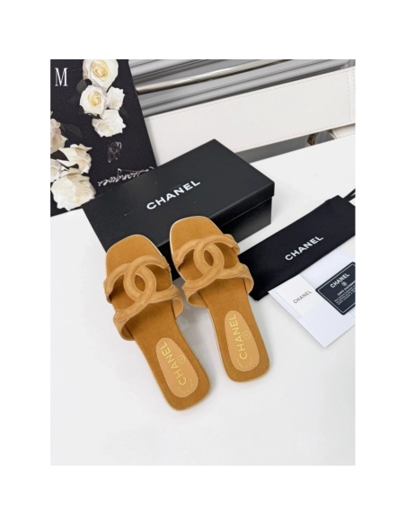 Chanel Slippers 129,Chanel Slippers,Slides Slippers,More Brands