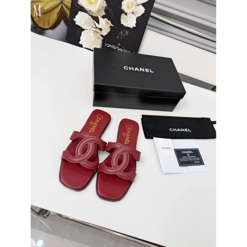 Chanel Slippers 135,Chanel Slippers,Slides Slippers,More Brands
