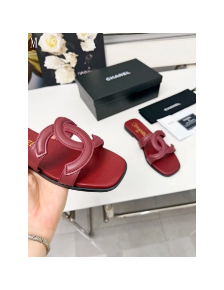 Chanel Slippers 135,Chanel Slippers,Slides Slippers,More Brands