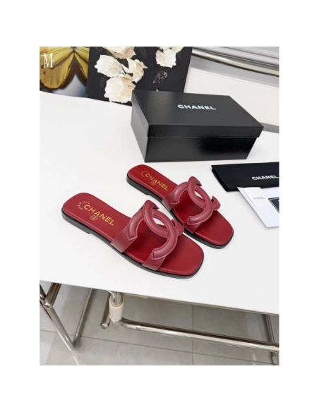 Chanel Slippers 135,Chanel Slippers,Slides Slippers,More Brands