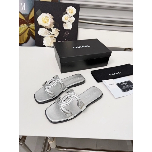 Chanel Slippers 136,Chanel Slippers,Slides Slippers,More Brands