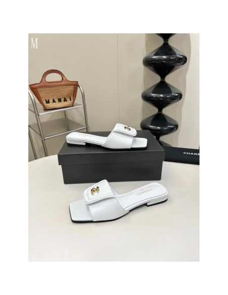 Chanel Slippers 152,Chanel Slippers,Slides Slippers,More Brands