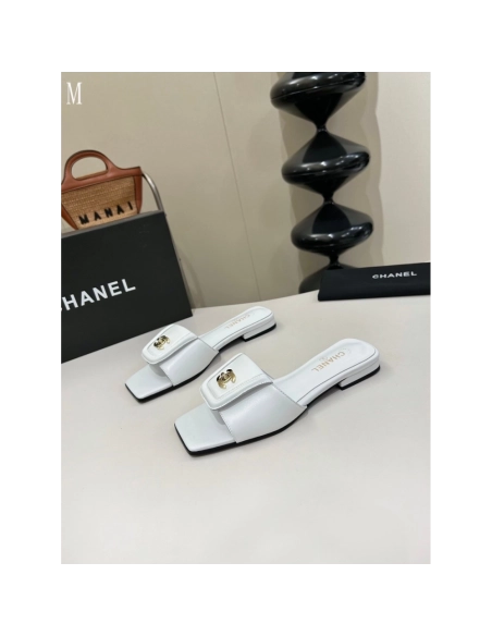 Chanel Slippers 152,Chanel Slippers,Slides Slippers,More Brands