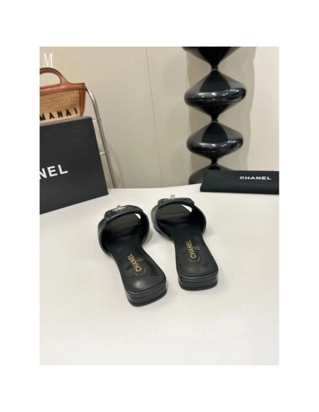 Chanel Slippers 153,Chanel Slippers,Slides Slippers,More Brands