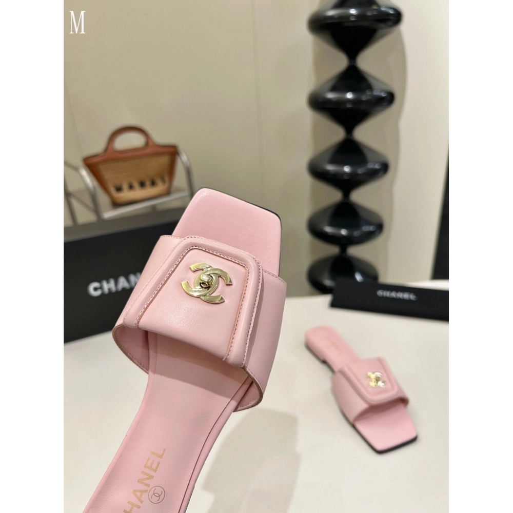 Chanel Slippers 155,Chanel Slippers,Slides Slippers,More Brands