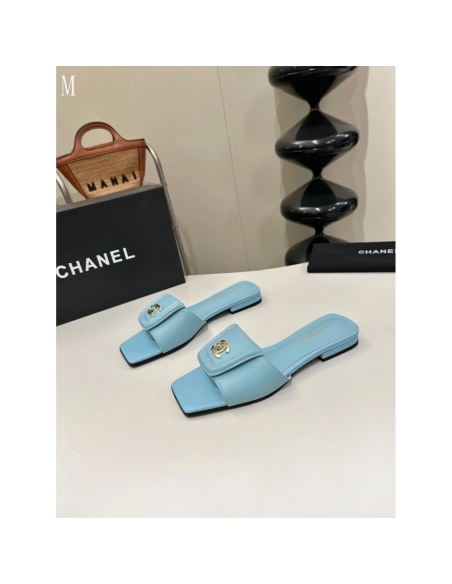 Chanel Slippers 156,Chanel Slippers,Slides Slippers,More Brands
