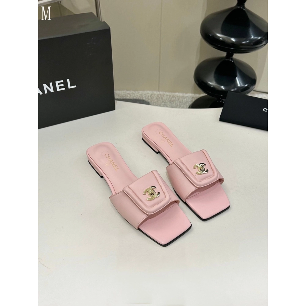 Chanel Slippers 157,Chanel Slippers,Slides Slippers,More Brands