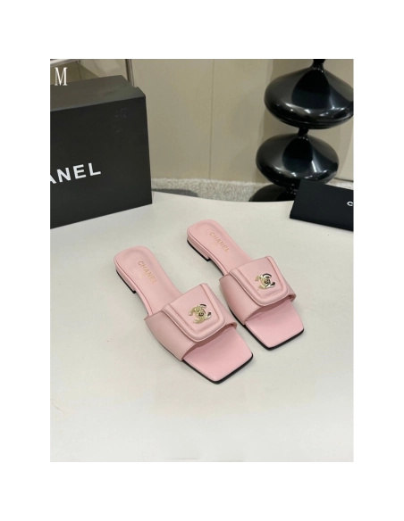 Chanel Slippers 157,Chanel Slippers,Slides Slippers,More Brands