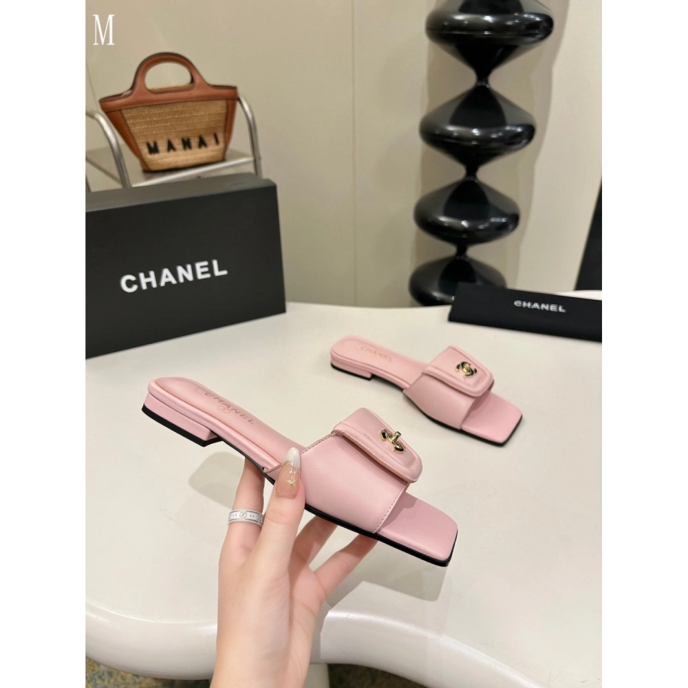 Chanel Slippers 157,Chanel Slippers,Slides Slippers,More Brands