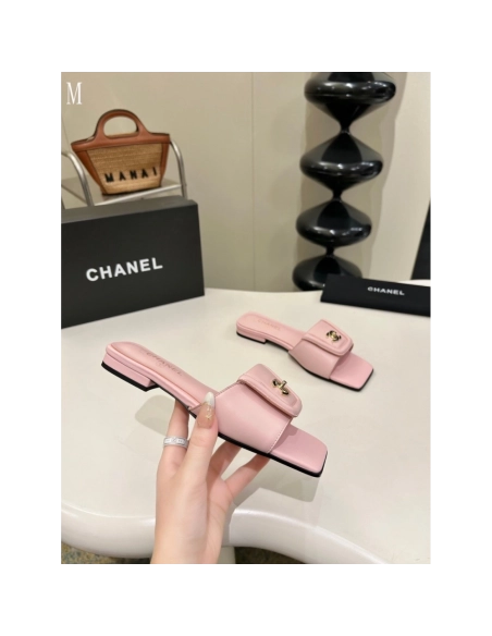 Chanel Slippers 157,Chanel Slippers,Slides Slippers,More Brands