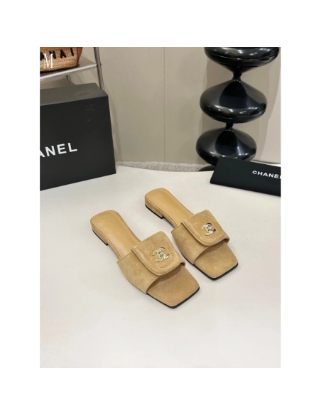 Chanel Slippers 158,Chanel Slippers,Slides Slippers,More Brands