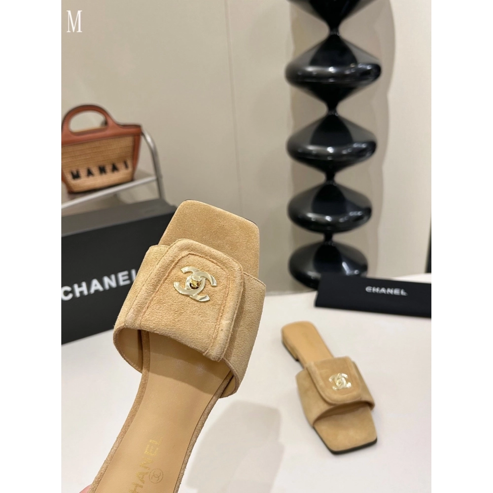 Chanel Slippers 158,Chanel Slippers,Slides Slippers,More Brands